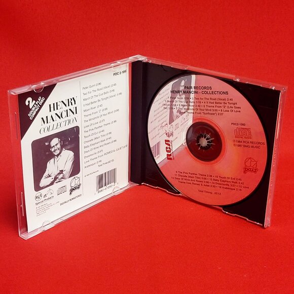 Henry Mancini Collection 2 Double Play CD 1987 - Picture 5 of 7